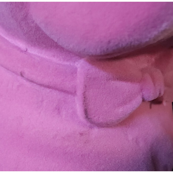 Valentine Tabletop Flocked Velvet French Bulldog Pink Spritz Target Frenchie Dog - Picture 9 of 9